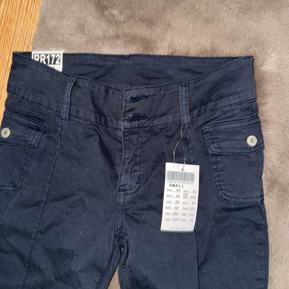 Dark Blue Agatha Pants Brandy Melville
